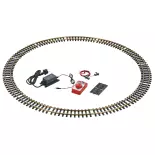 Coffret de rails et modules digitaux LGB 19904 - G 1/22.5 - Surface 1290 mm