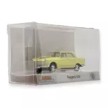 Peugeot 404 Brekina 29023 mit Schiebedach - HO: 1/87 - livrée jaune pale