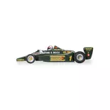 Voiture Analogique - Lotus 79 - GP Ouest Des Etats-Unis 1979 - Mario Andretti - Scalextric CH4423 - Super Slot - Echelle I: 1/32