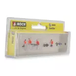 Pack von 6 Figuren "Rettungssanitäter NOCH 36094 - N: 1/160