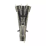 Aiguillage triple Fleischmann 9157 code 80 - N 1/160