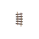 Rail courbe LGB 11020 - G : 1/22.5 - R1 15° - Code 332 - Écartement 45 mm