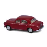 Voiture Peugeot 403 limousine 8cv 1959 rouge rubis - Sai 6204 - HO 1/877