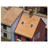 Tuiles flamandes (carton gaufré) - Régions et Compagnies MAT027 - HO 1/87