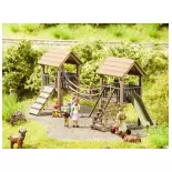 Parque infantil Adventure - LaserCut - NOCH 14367 - HO 1/87 - 110x37x45mm