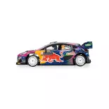 Voiture Analogique - Ford Puma WRC - Sébastien Loeb - Scalextric CH4448 - Super Slot - I: 1/32