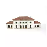 2 Vleugels voor PLM 5-deurs station Hout Modelisme 201010 - N 1/160