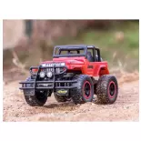 Jeep Wrangler électrique 100% RTR rouge - Carson 500404115499P - 1/12 