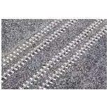 Peco SL106F traversina in cemento bi-blocco - 914 mm - HO: 1/87 - Codice 75