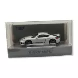Porsche Cayman GT4 Minichamps 870 066120 - livrée blanc - HO 1/87 - voiture miniature