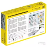 Car Transporter Trailer - HELLER 80774 - 1/24