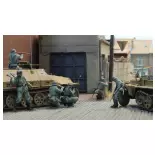 L'infanterie de la Wehrmacht sous le feu - 6 personnages - ARTITEC 5720006 - 1/72  