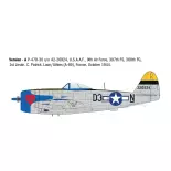 Avion P-47D Thunderbolt (Europe) - Italeri 2835 - 1/48