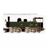 Locomotive à vapeur Mallet 020-020 LEMATEC HOM205.8D - HOm 1/87 - CFC