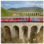 Coffret de 3 voitures corail - Roco 6200025 - SNCF - HO 1/87 - EP. VI