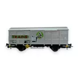 Gedeckter Güterwagen mit 2 Achsen 80. Geburtstag - JOUEF HJ6292 - HO 1/87 - SNCF - EP IV - 2R