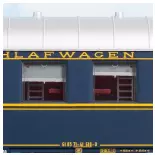 Coffret de 2 voitures-lits - Acme 55278 - HO 1/87 - CIWL/FS - Ep IV - 2R