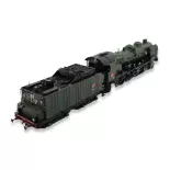 Locomotive à vapeur 141 E 672 - Ree Modèles MB052 - HO 1/87 - SNCF - Ep III - Analogique - 2R