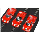 Pack Triple 1967 Daytona 24 - SCALEXTRIC 4391A - 1/32 - Super Slot