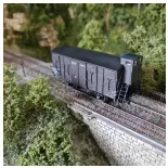 Wagon couvert Ocem 19 - Ree Modèles WB-691 - HO 1/87 - SNCF - Ep III - 2R