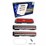 z21 start set : Class 2016 diesel locomotive with express train - Roco 5110005 - HO : 1/87 - ÖBB - Ep VI - Digital - 2R