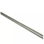 Flexibele rail - Peco SL100 - houten dwarsliggers - 914 mm - HO : 1/87 - Code 100