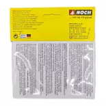 Sachet de 2 routes courbes flexibles Noch 34201 - N 1/160 - 40 mm