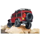 TRX-4 Defender Rouge - Traxxas 82256-4-RED - 1/10