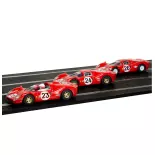 Pack Triple 1967 Daytona 24 - SCALEXTRIC 4391A - 1/32 - Super Slot