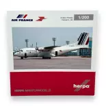 Avion postale transall C-160 F-BUFR Air France - Herpa 572057 - 1/200