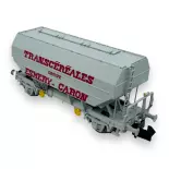 Getreidewaggon "Transcéréales Esmery-Caron" - REE Modelle NW318 - N 1/160 - SNCF - EP IV