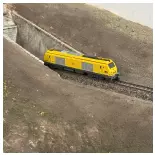 Locomotive diesel BB 75085 Infra, sans moteur - Rocky rail 675085D - N 1/160 - SNCF - Ep VI