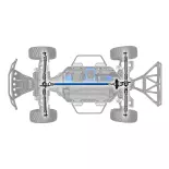 Slash 4x4 Ultimate VXL 3S TSM RTR - Traxxas 68277-4-ORNG - 1/10