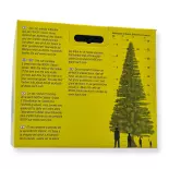 Pack de 8 sapins Noch 25640 - HO | TT | N | Z - hauteur 80-120 mm