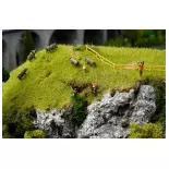 9 figures - Hunters and wild boars - Faller 151701 - HO 1/87