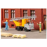 Chantier de Construction d'Echelles Tournantes - Multicar M22 - Auhagen 41689 - HO 1/87