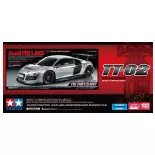 Audi R8 LMS 2008 TT02 pré-peinte kit - Tamiya 47517 - 1/10