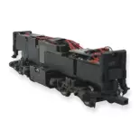 Motorised 4-axle chassis for G1000 - 2 bogies - MEHANO 90000-ox - HO 1/87th