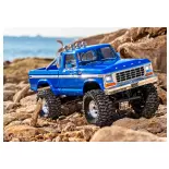 Crawler - TRX-4M Ford F-150 Ranger XLT bleu 100% RTR - Traxxas 97044-1-BLUE - 1/18