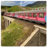 Coffret de 3 voitures corail - Roco 6200025 - SNCF - HO 1/87 - EP. VI