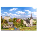 Ensemble d'action du village - Faller 239010 - N 1/160 