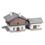 Stazione ferroviaria di Lengmoos Faller 191781 - HO: 1/87 - 303 x 184 x 131 mm