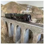 Locomotive à vapeur 141.R.1244 - Trix 25141 - HO 1/87 - SNCF - Ep VI - Digital sound fumigène - 2R