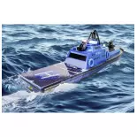 100% RTR Police Boat - Carson 500108049 - 2.4GHz - Universal Scale