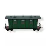 Voiture voyageurs verte MiniTrains 5143 - HOe 1/87