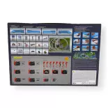 Coffret de départ TGV Ouigo avec maquette - Mehano T874 - HO 1/87 - SNCF - Ep VI - Analogique - 2R