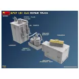 Camion atelier G7117 1.5t - MINIART 550035494 - 1/35