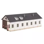 Shed for 2 "Naumburg" Trams FALLER 120289 - HO 1 : 87 - EP III