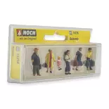 Pack of 6 NOCH 15218 travellers - HO: 1/87th