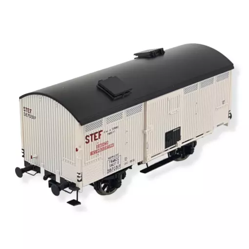 Wagon Réfrigérant Ex-Primeur blanc REE MODELES WB770 SNCF - HO 1/87 - EP III A